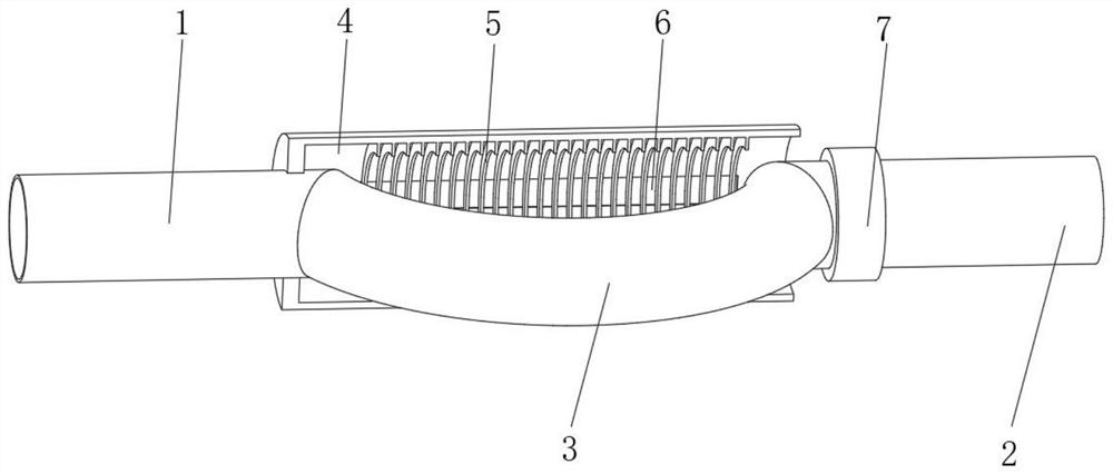 High-pressure water supply pipe