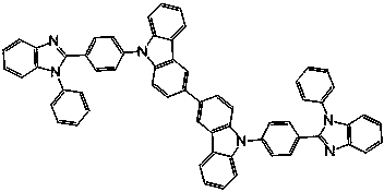 Bipolar phosphorescent host compounds, preparation method, application and electroluminescent device