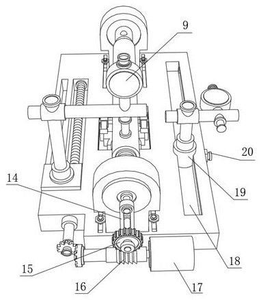 Finished product detection device for motor shaft machining