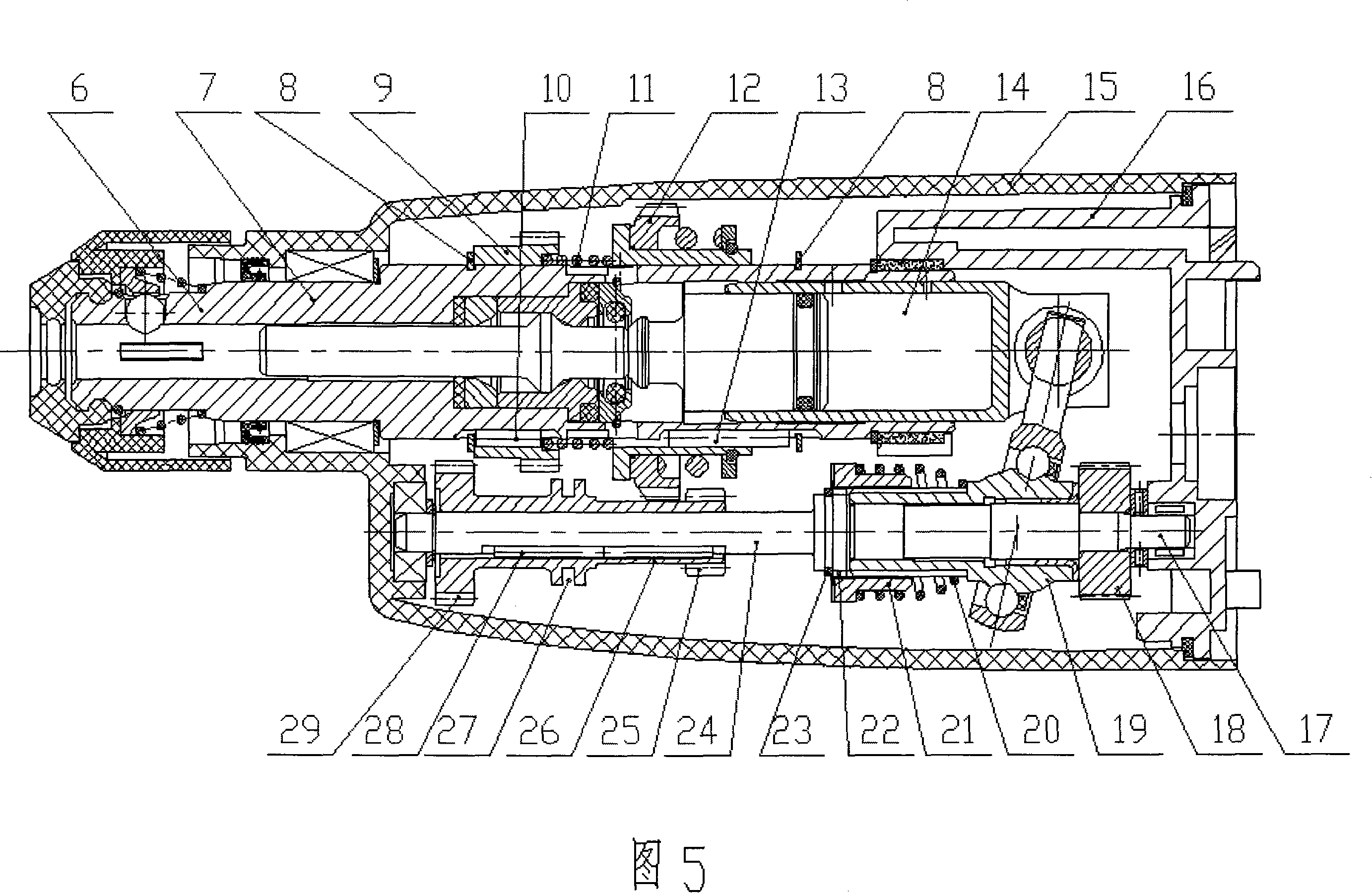 Dual-speed multifunctional electric hammer