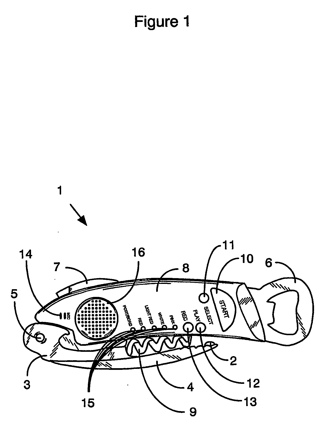 Corkscrew with intergral intelligent thermometer