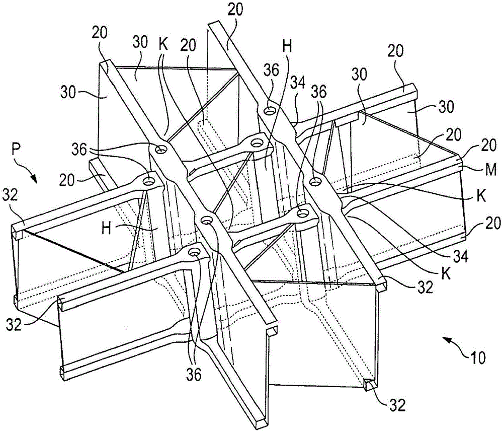 Fibre composite material component, and method for producing a fibre composite material component