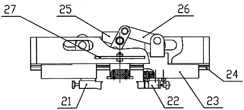 Side bearing detecting, disassembling and assembling machine