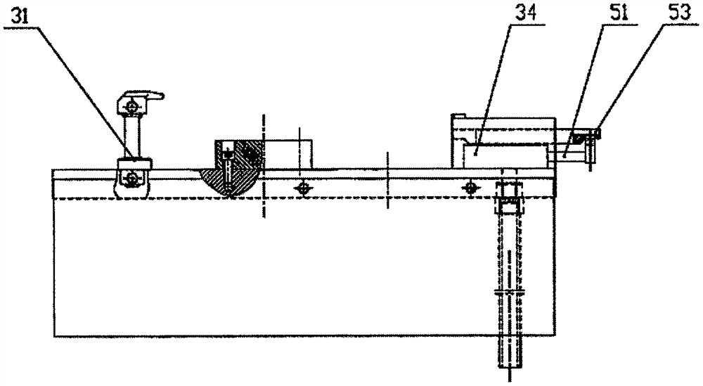 Side bearing detecting, disassembling and assembling machine