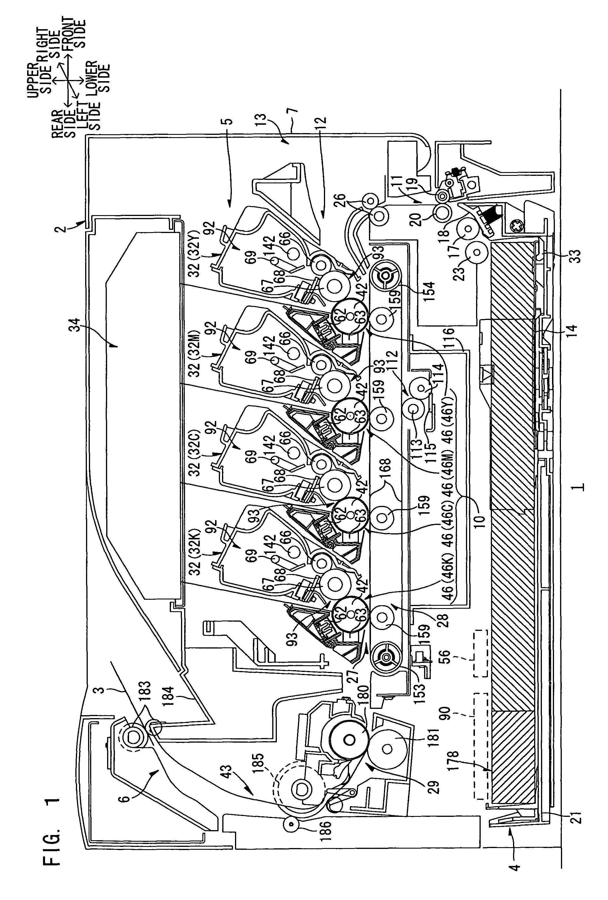 Image forming apparatus, image forming unit and developer cartridge