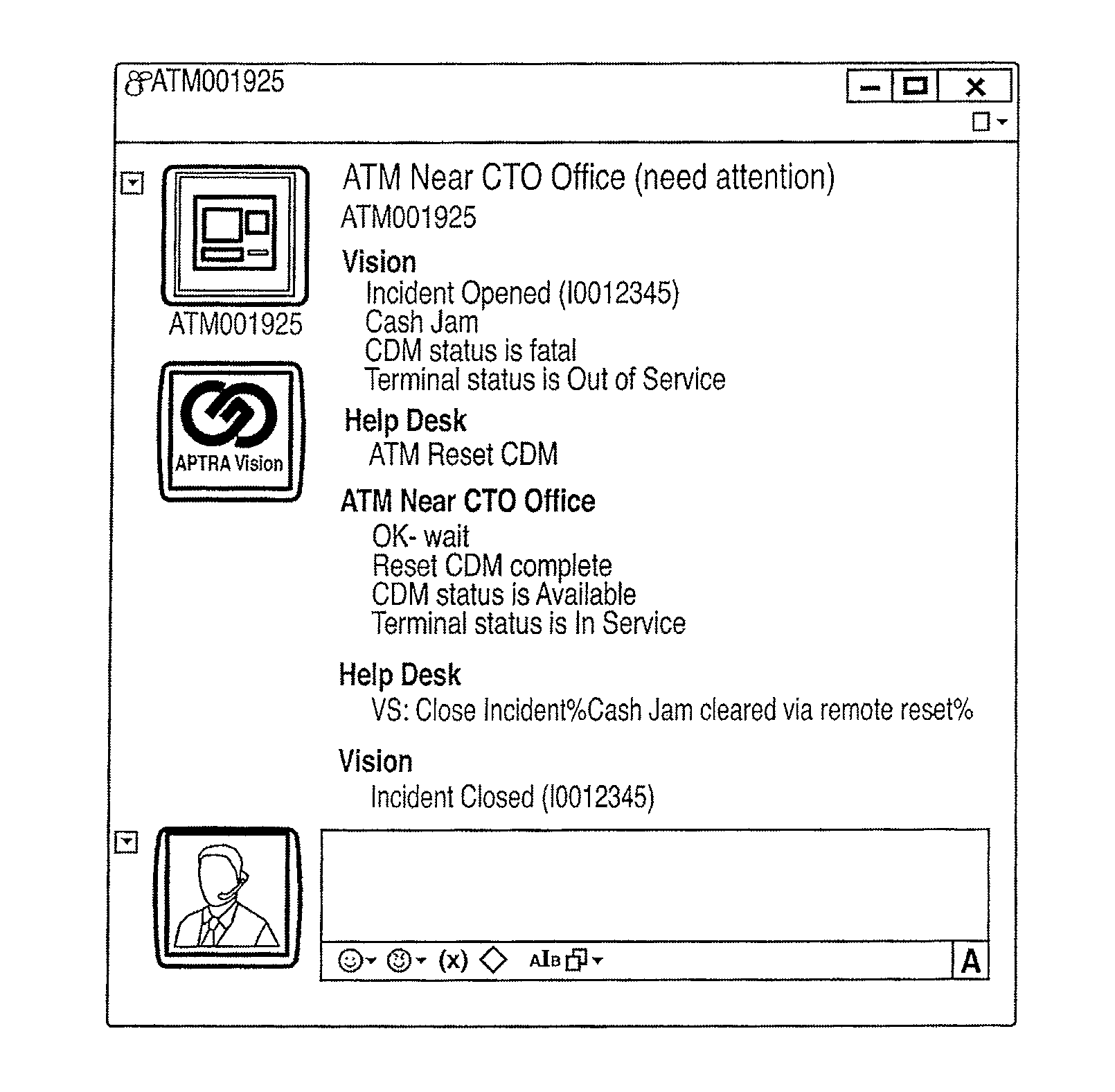 Self-service terminal