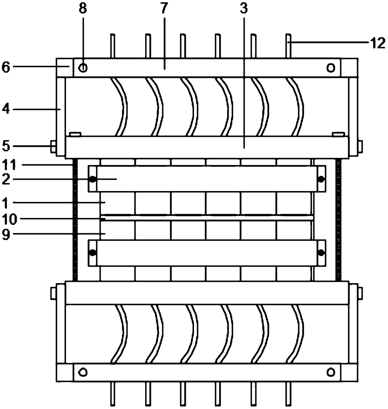 Closed-type wiring terminal with waterproof structure