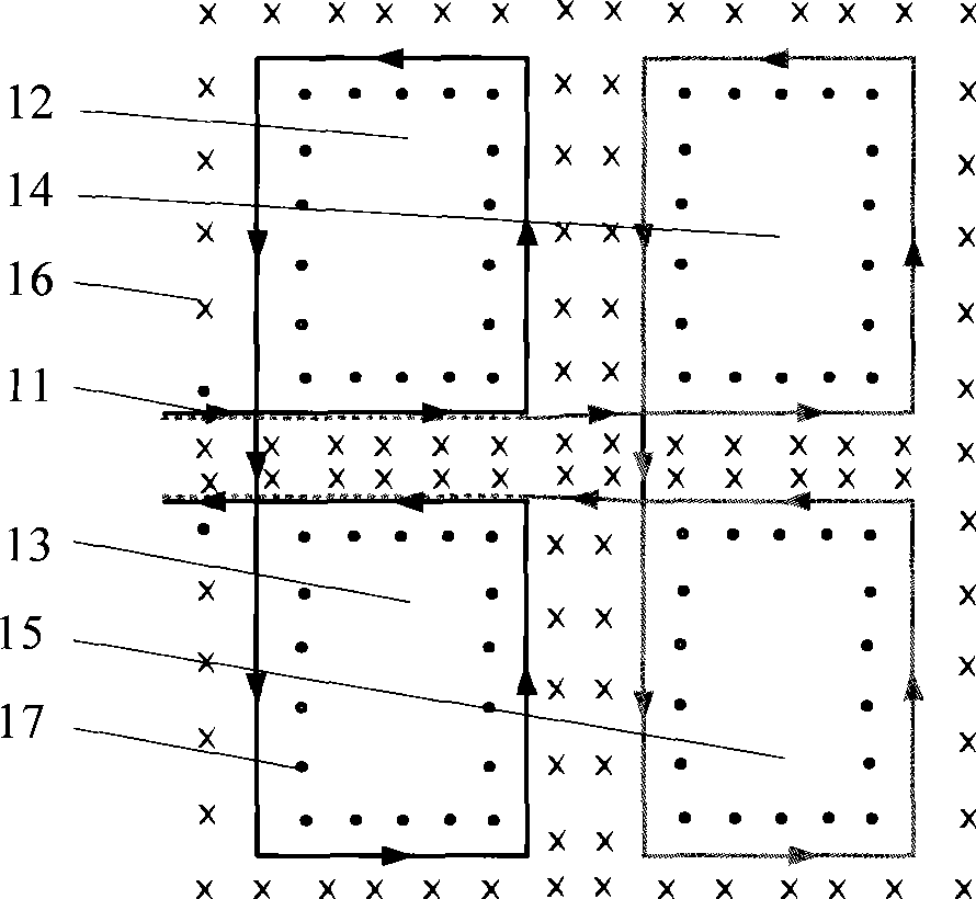 Antenna design method expanding reading scope of low frequency and high frequency RFID system