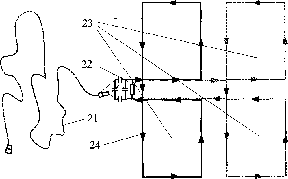 Antenna design method expanding reading scope of low frequency and high frequency RFID system