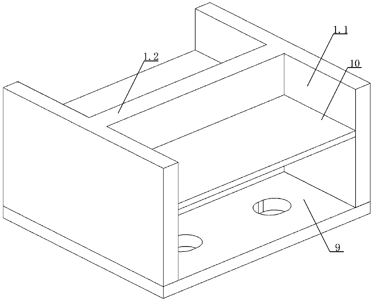 Connection construction and construction method of assembled shear wall panels and wall panels