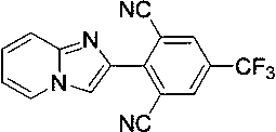 2-(2,6-dicyanophenyl)imidazo[1,2-α]pyridine compounds and preparation method thereof