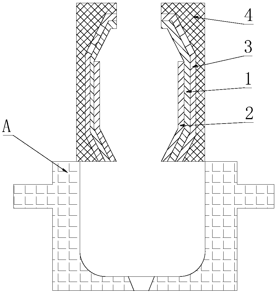 Heating and heat insulating feeder sleeve