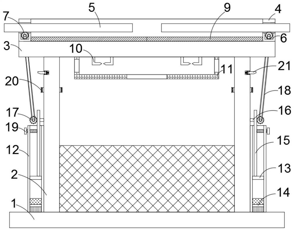 Livestock farm colony house disinfection and heatstroke prevention cooling system