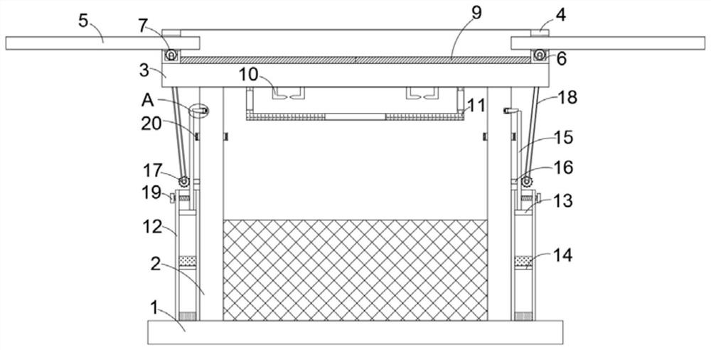 Livestock farm colony house disinfection and heatstroke prevention cooling system