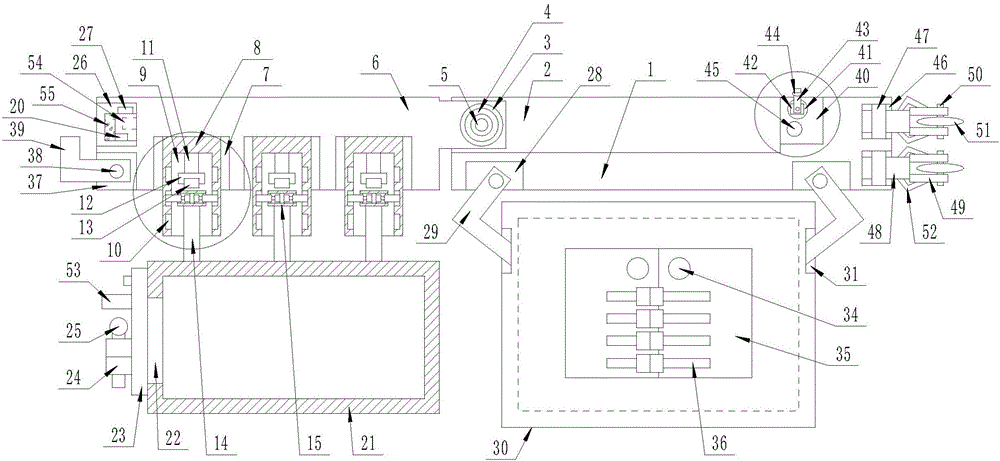 Portable storage and arrangement device