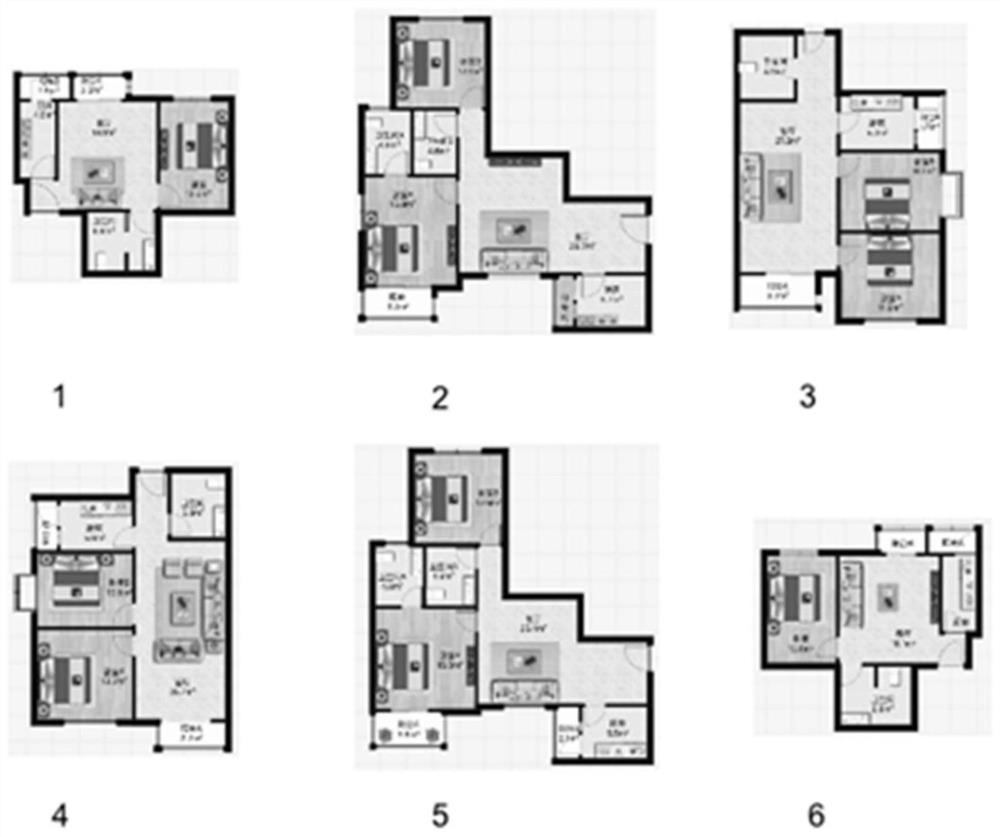 House vector diagram splicing method and device, and computer readable storage medium