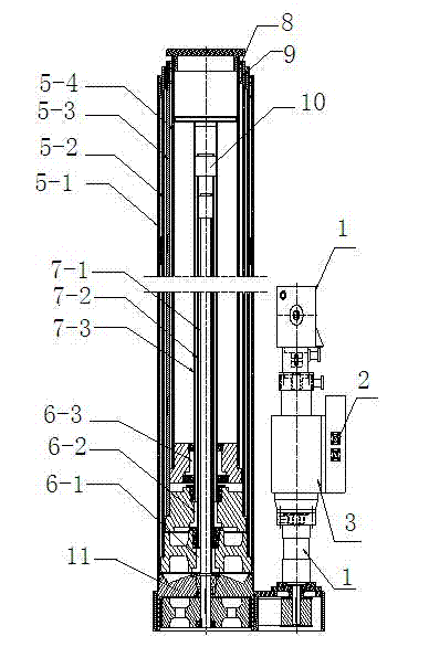 Electric lifting rod