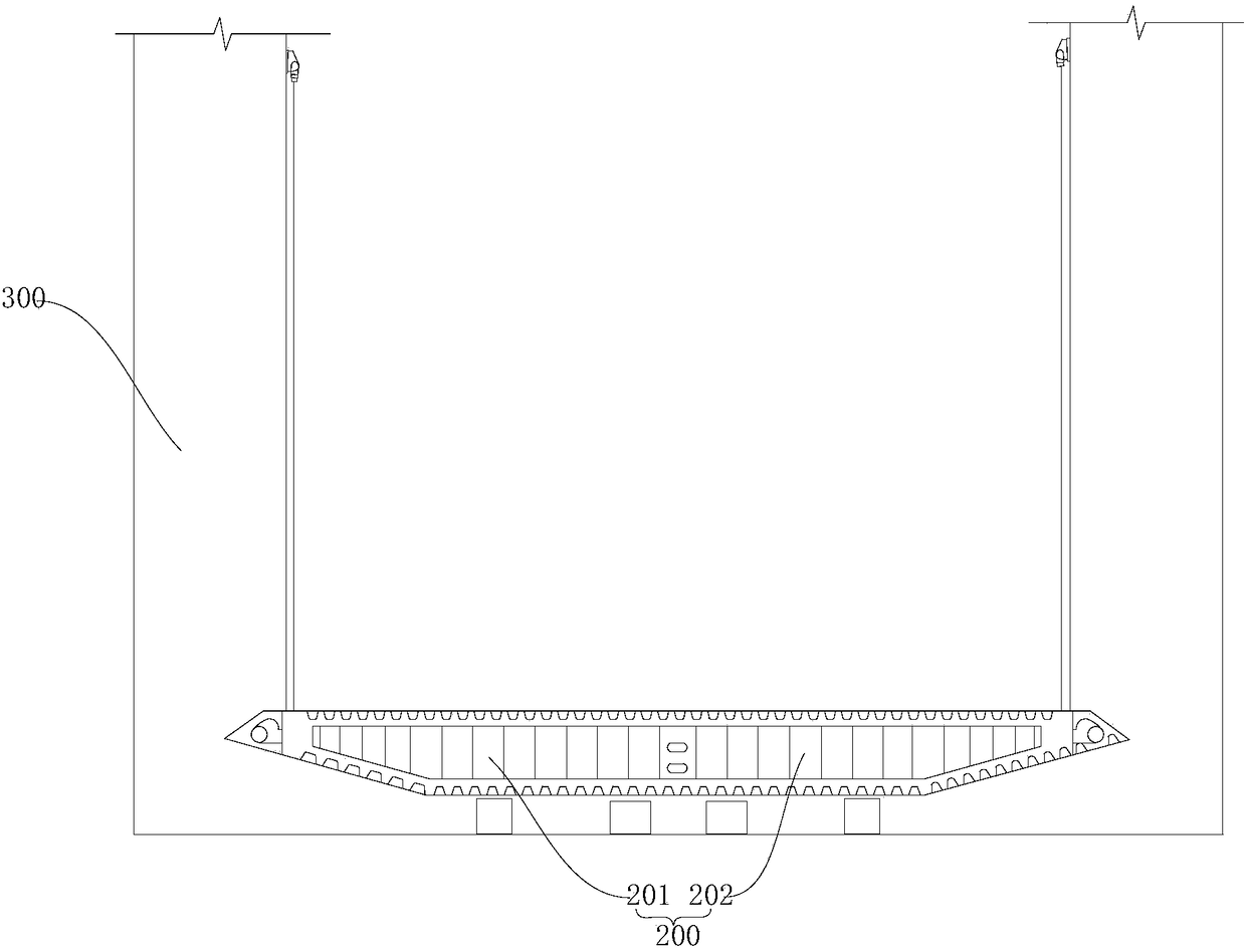 Length adjustment device, suspension bridge stiffening beam installation system and method