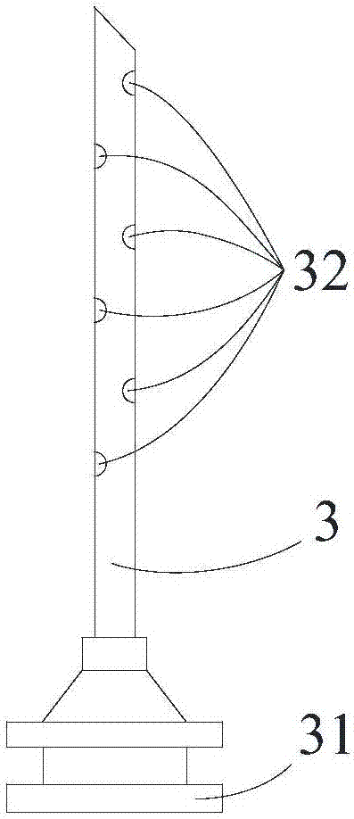 Porous needle, medicine-dispensing device and medicine-dispensing method