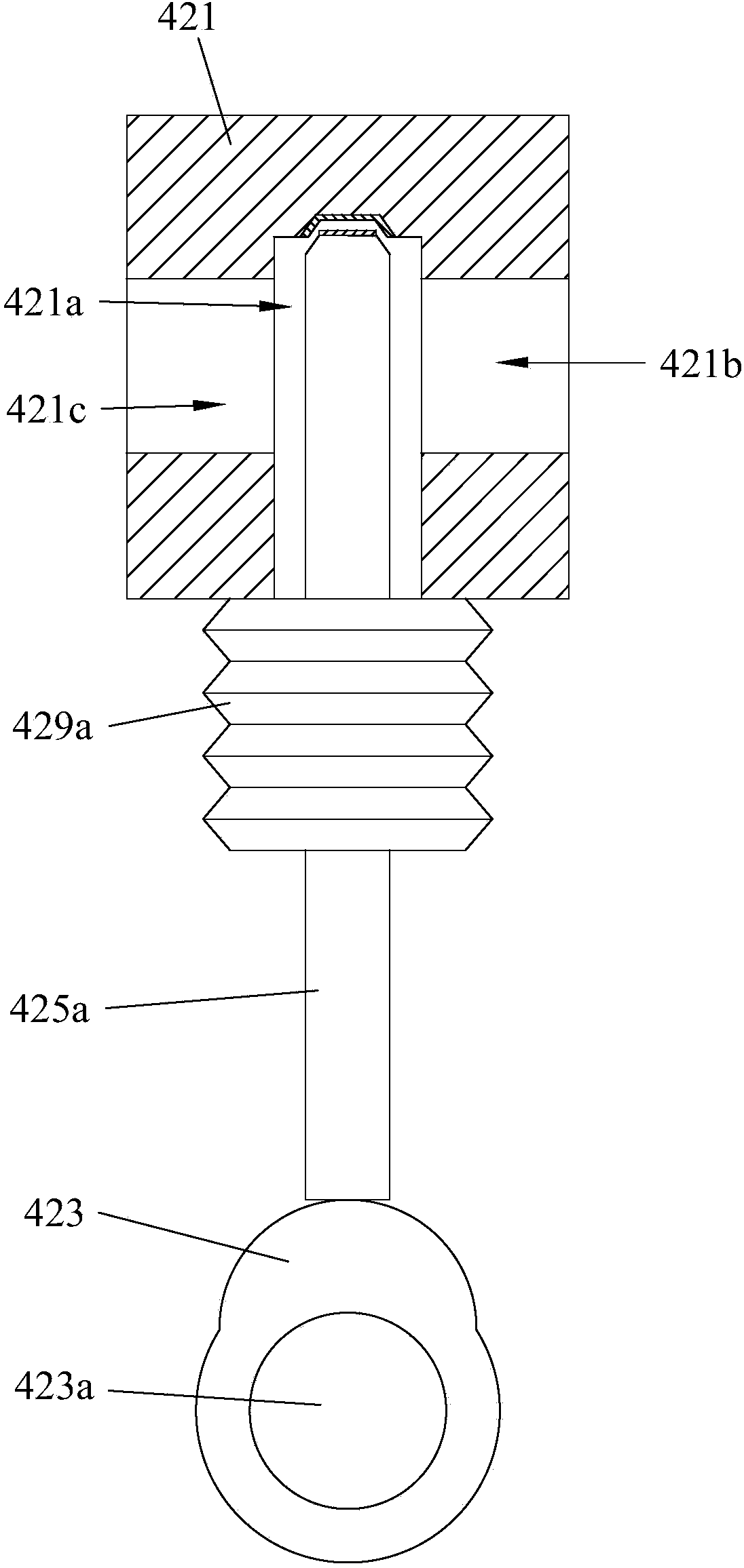 Air engine assembly with throttle control function