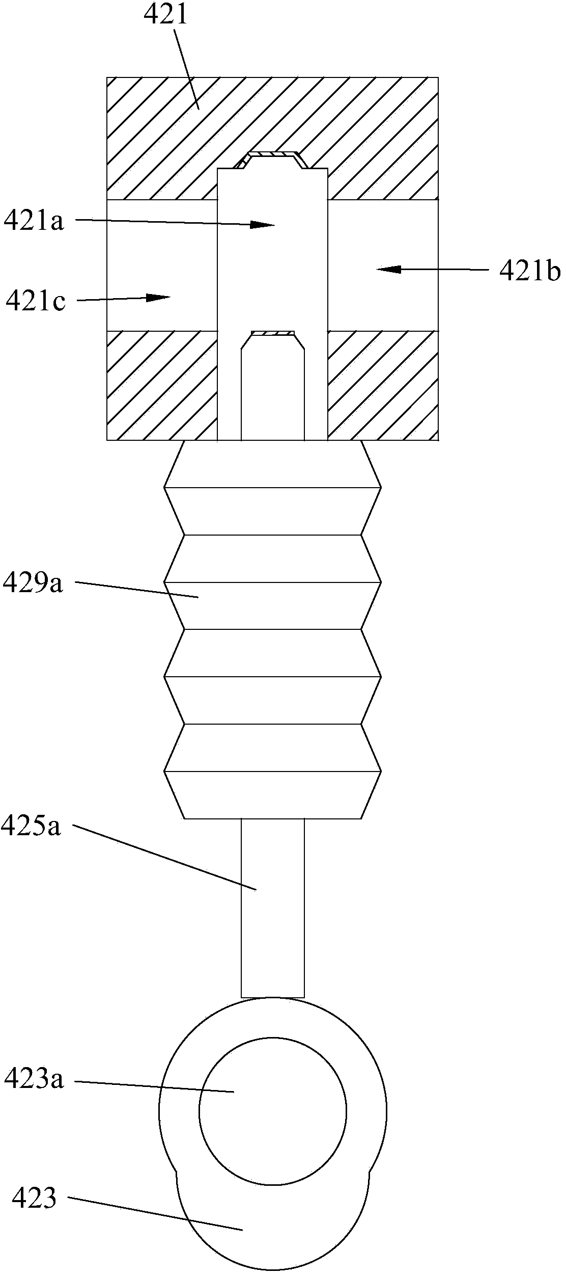 Air engine assembly with throttle control function