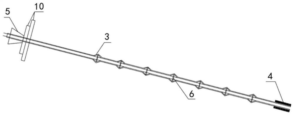 A telescopic burr-type anchor cable suitable for soft soil and its construction method