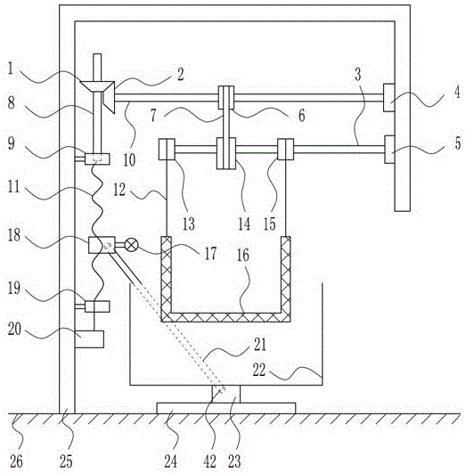 Environment-friendly type recycling device for industrial heat exchange element