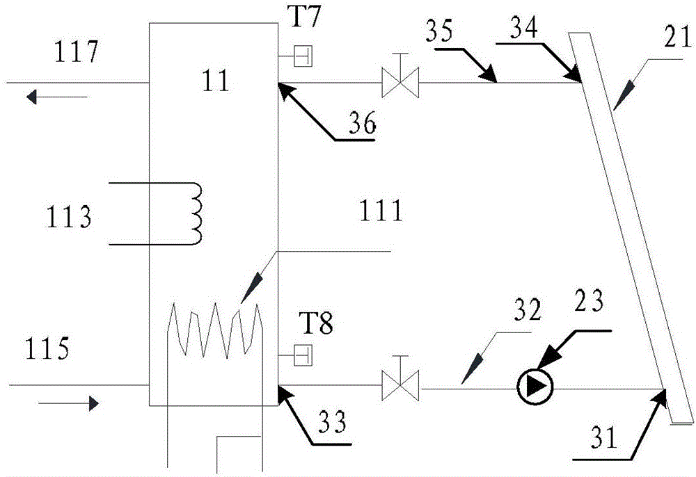 Air energy and solar energy coupled multifunctional heat pump system