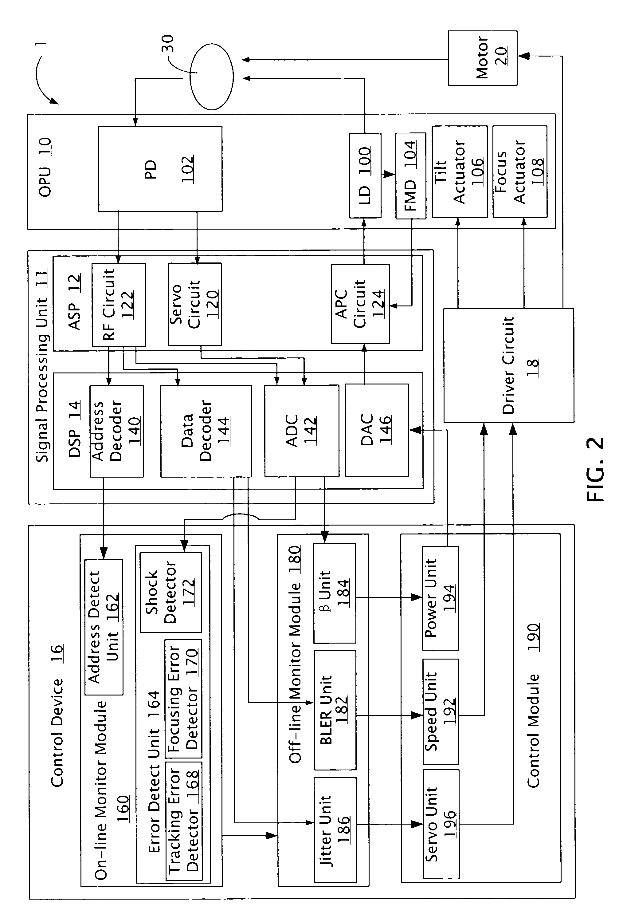 Disc drive and method for determining write parameters