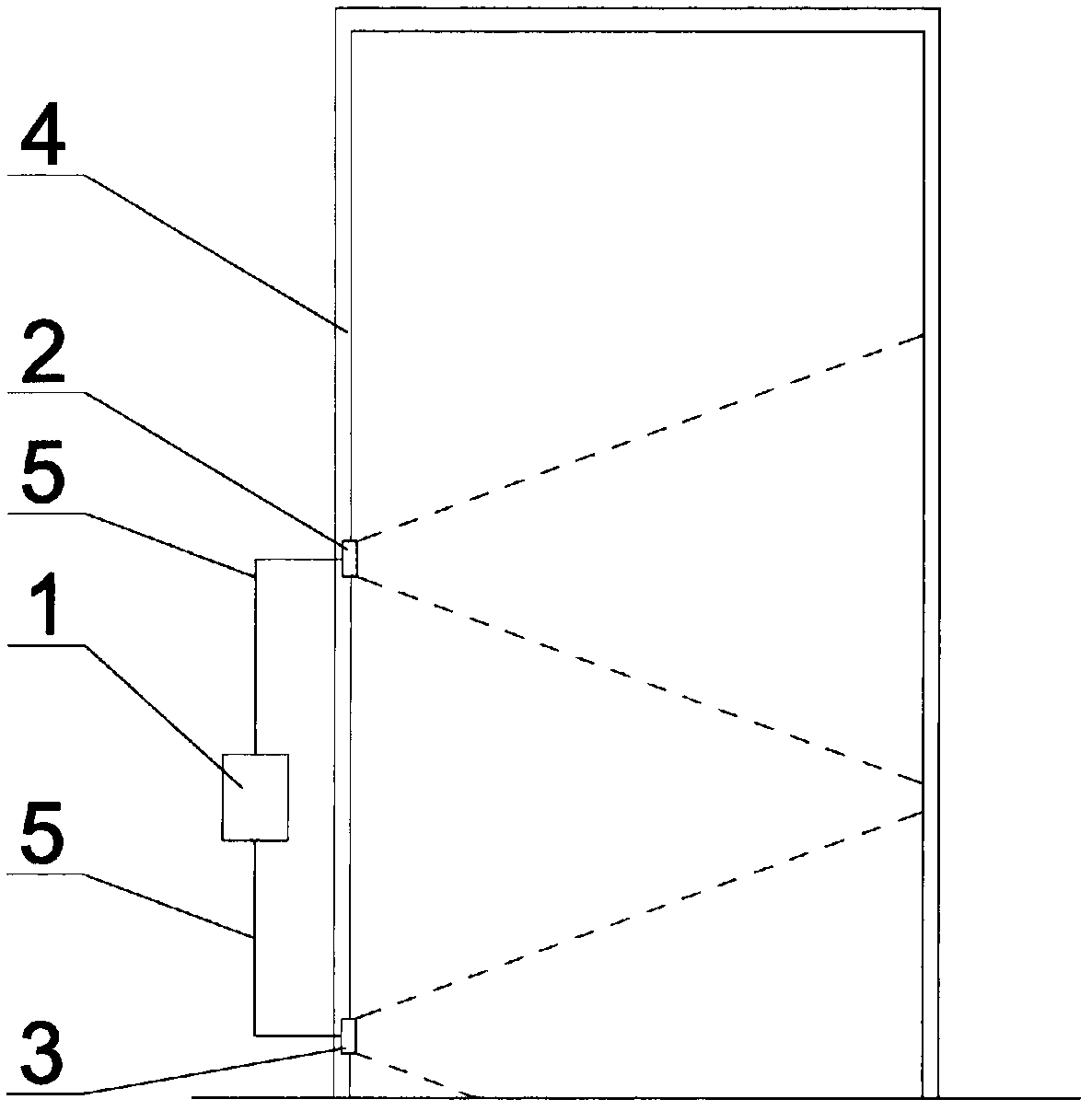 Control device for preventing children from taking elevator alone