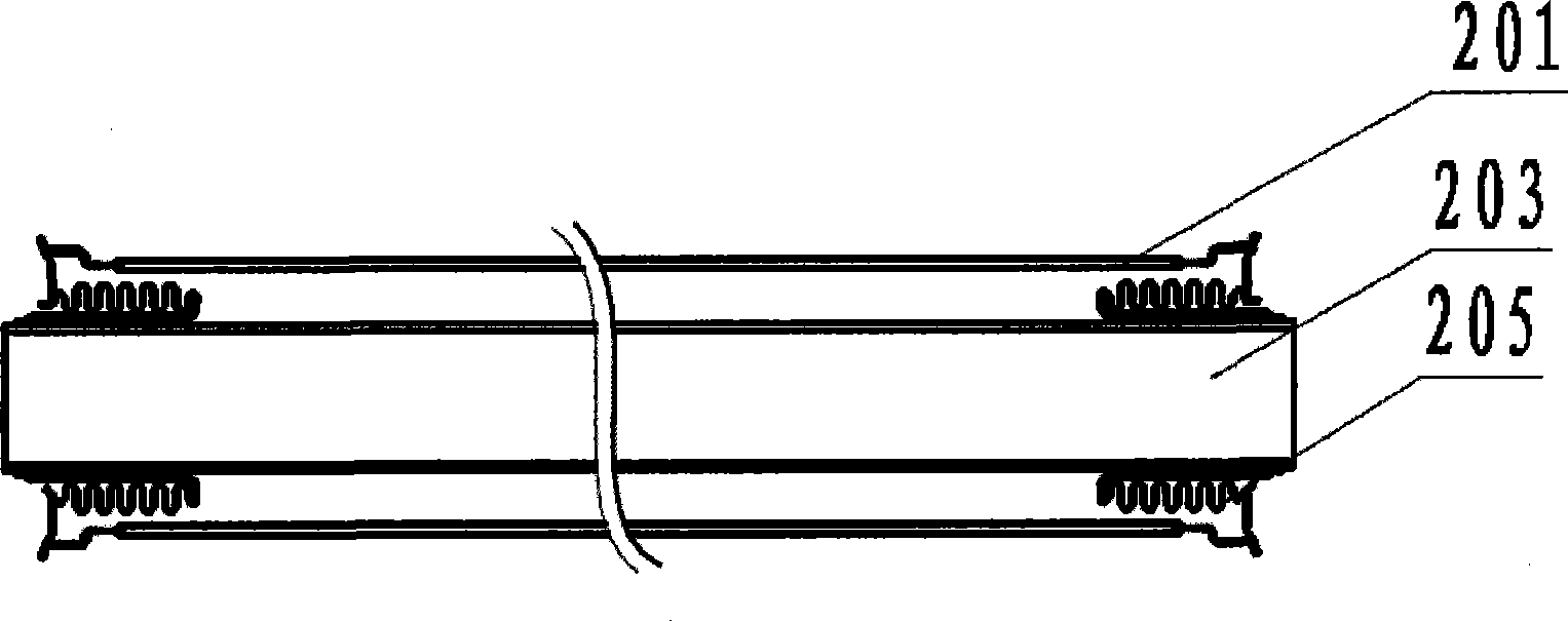 Solar heat absorption pipe and production method thereof