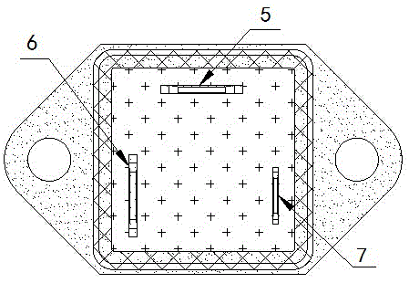 High-power thyristor package structure and manufacturing method thereof