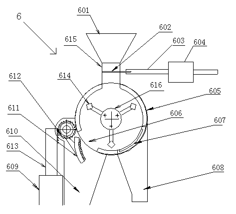 Full-automatic sampling machine for coal sample