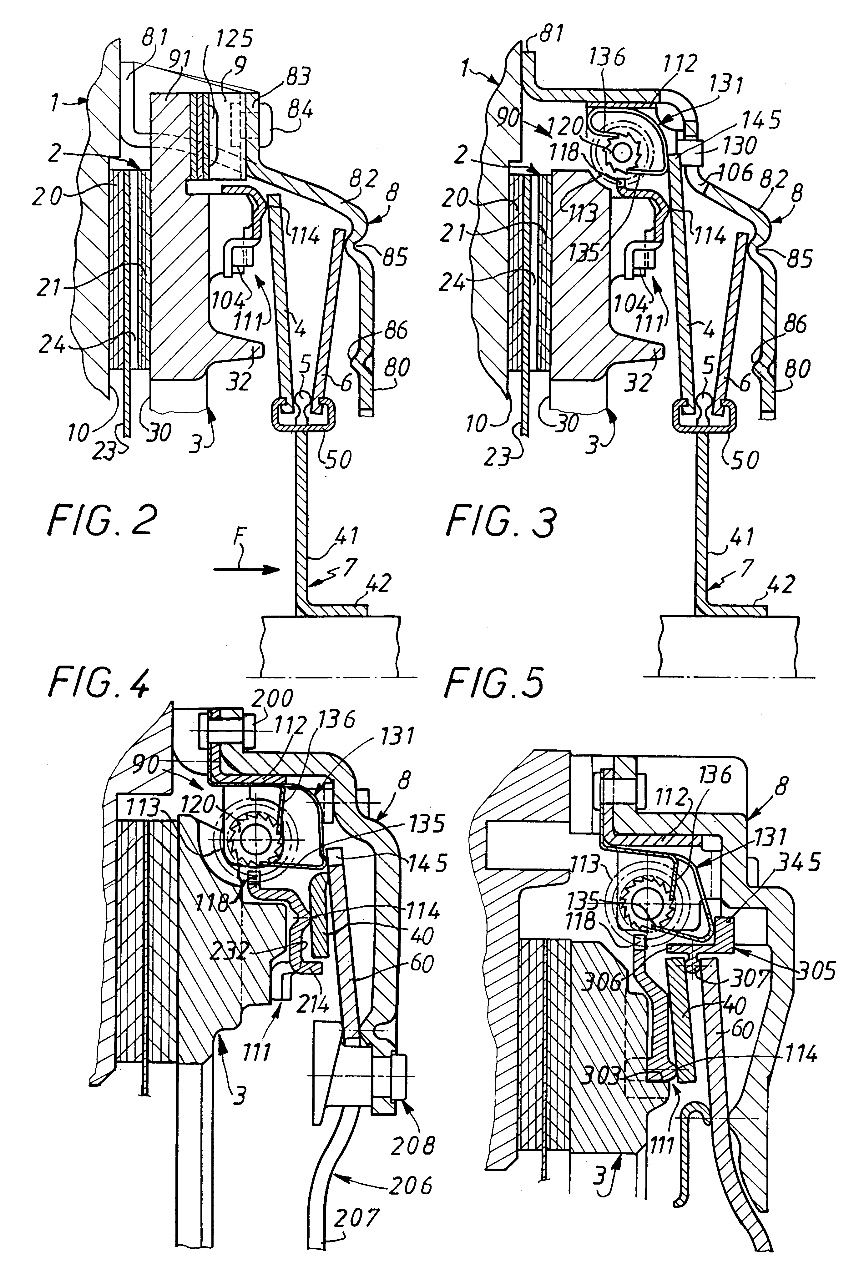 Friction clutch with low disengaging force