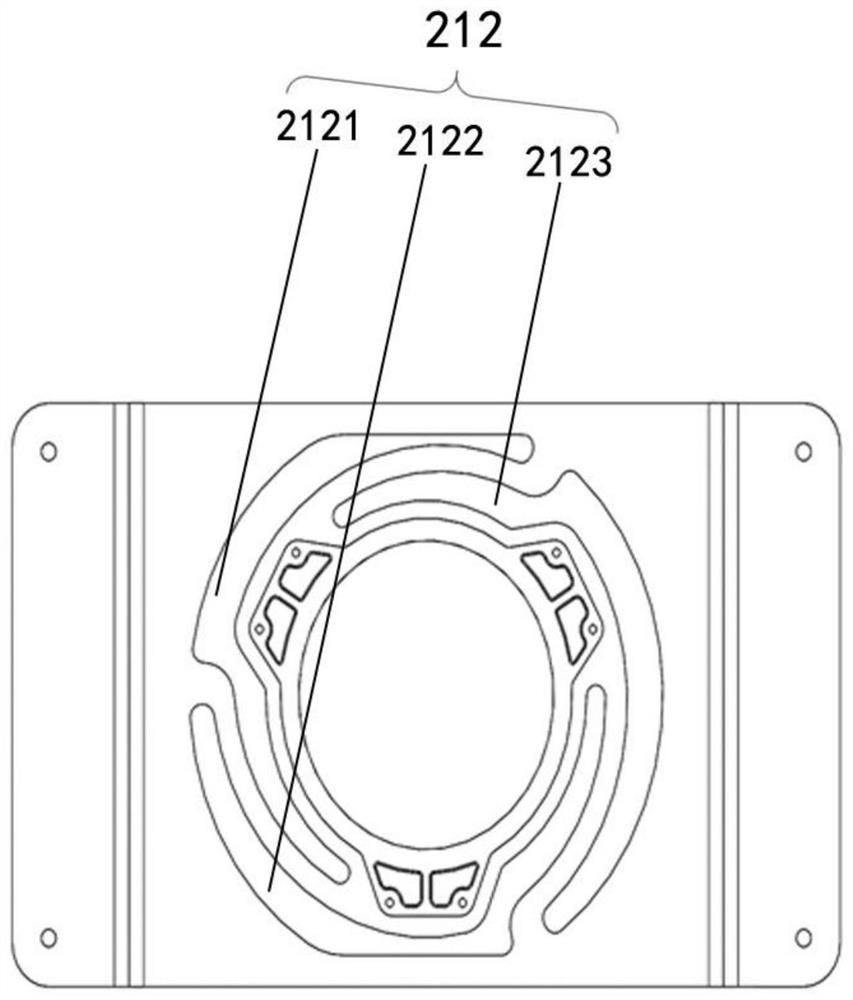 Massage device and electric bed