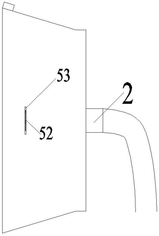 Lotus-type ladle shroud oxygen burning device