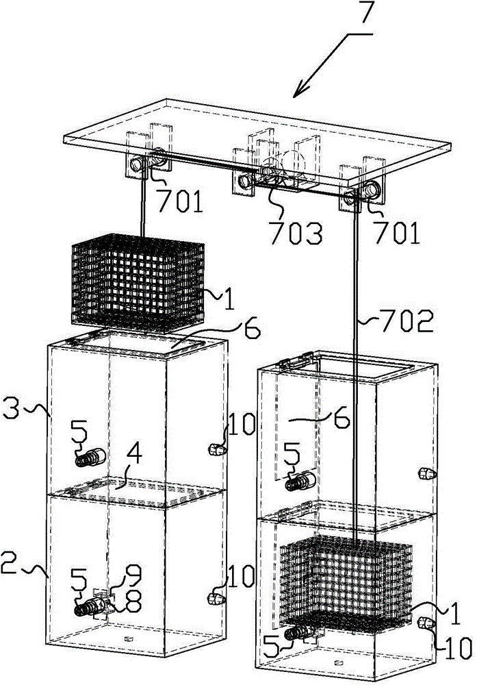 Vertical Lift Intermittent Hypoxia Rat and Mouse Breeding Cabin