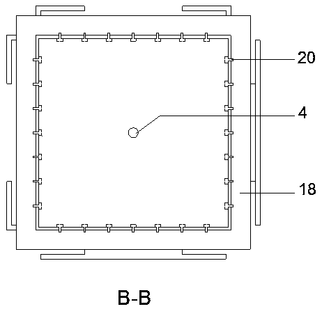 Apparatus and method for simulating complex heap load on soil surface