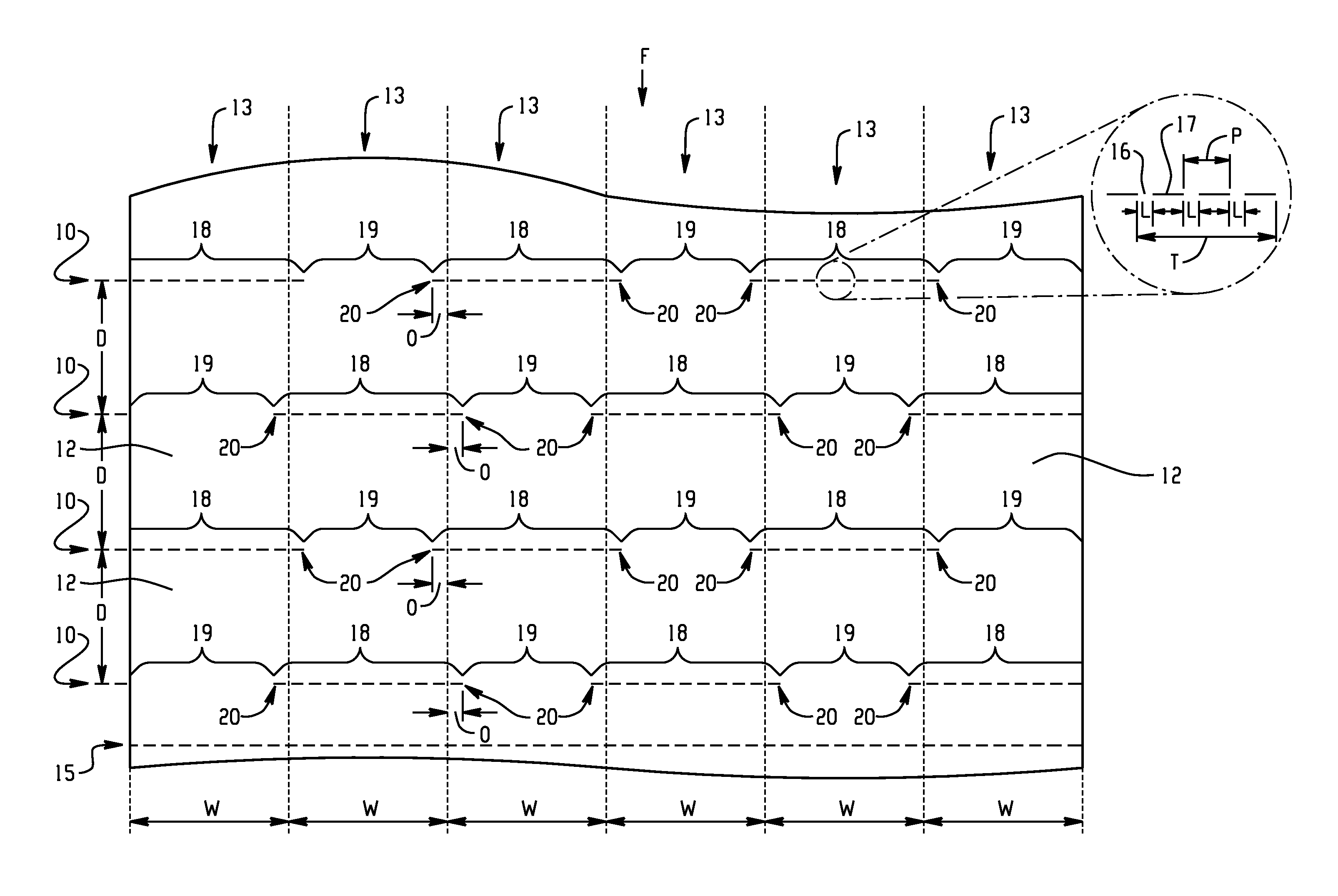 Method for Manufacturing a Sheet Product for Use in a Dispenser and Strip of Sheet Product