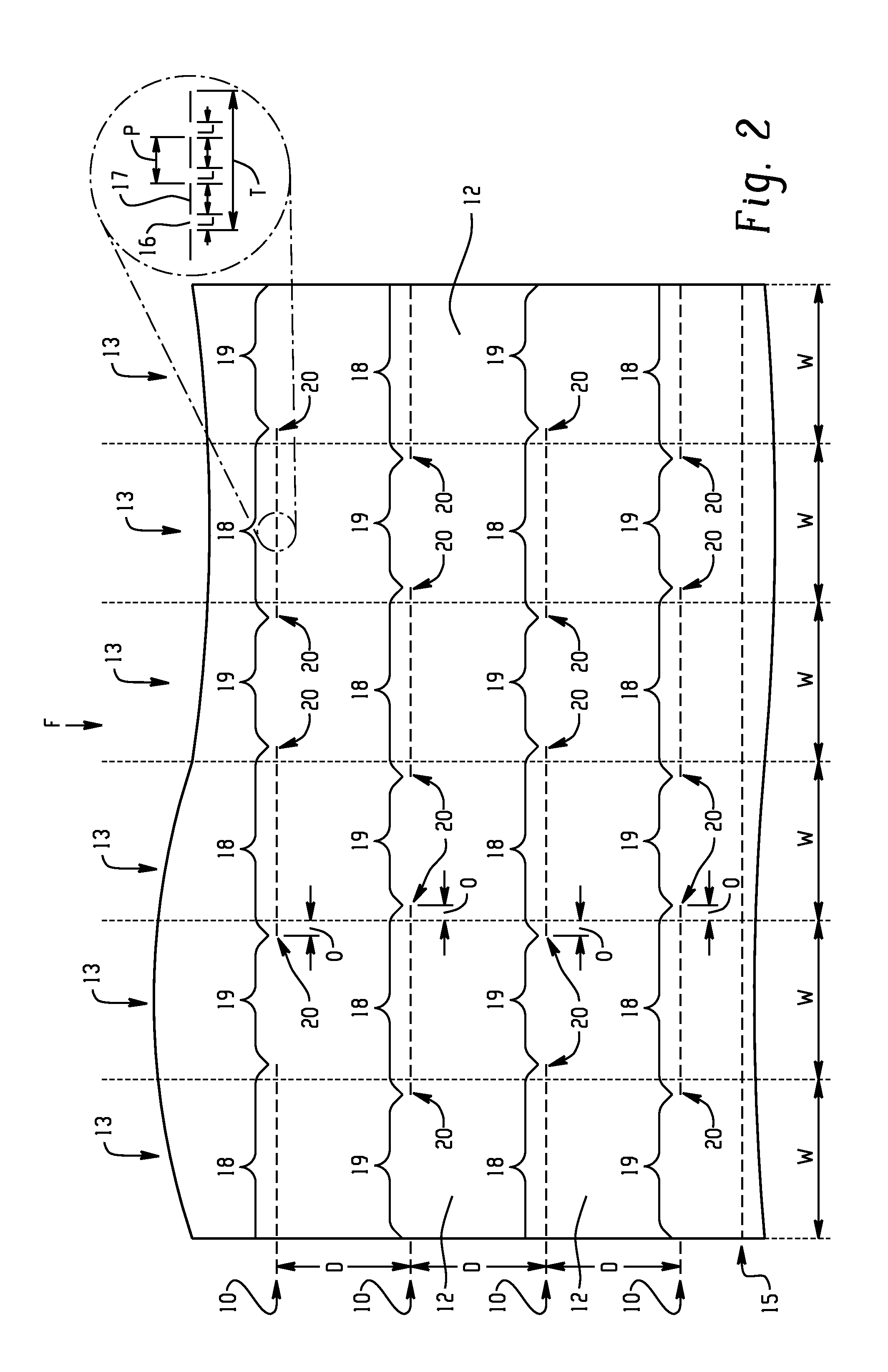 Method for Manufacturing a Sheet Product for Use in a Dispenser and Strip of Sheet Product