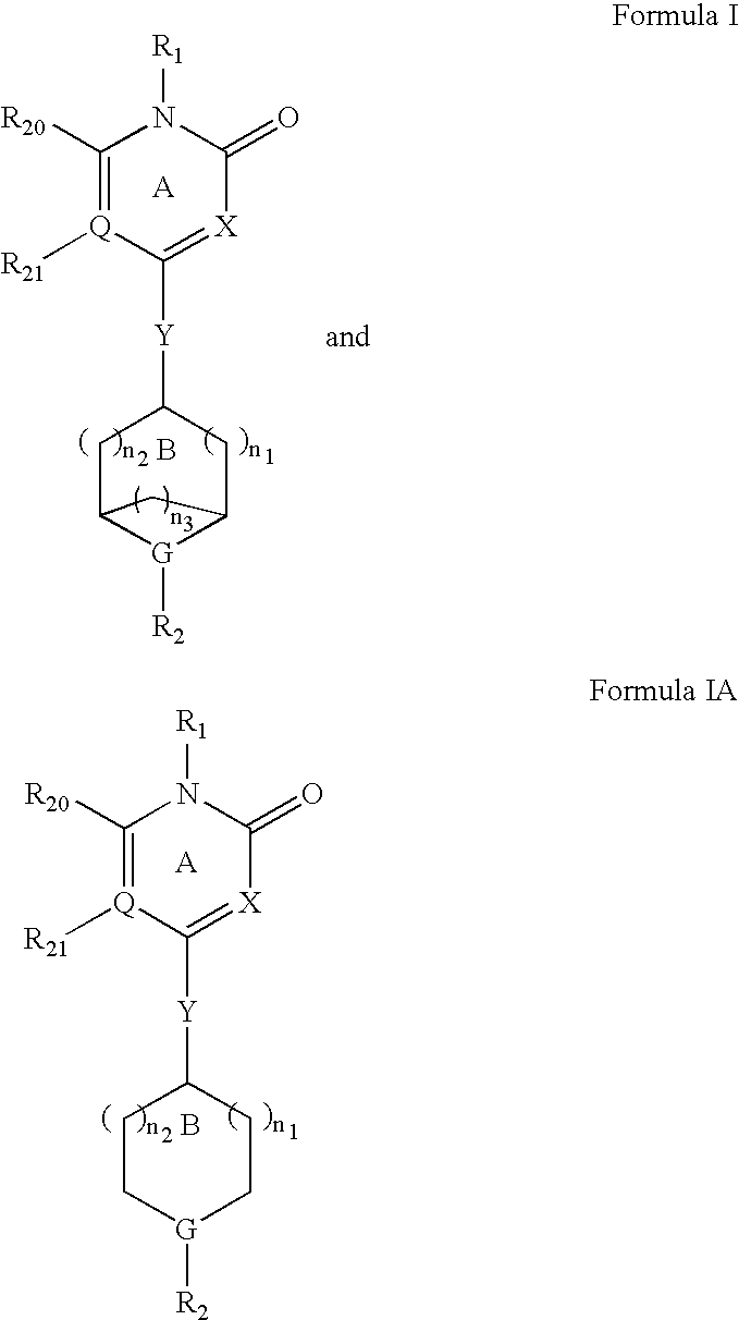 Method for modulating gpr119 g protein-coupled receptor and selected compounds