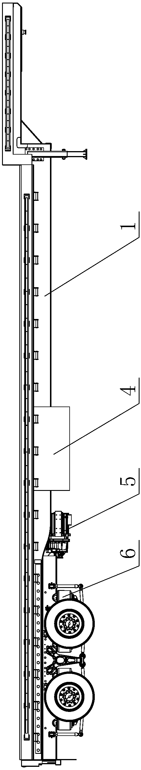 Intelligent semitrailer and vehicle with intelligent semitrailer