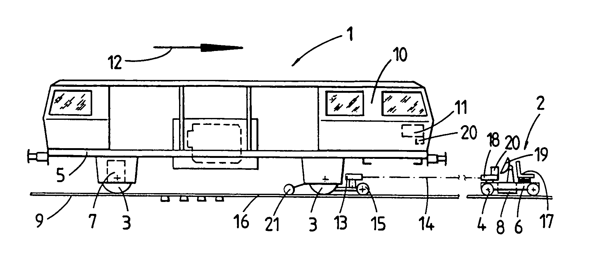 Method of surveying a track