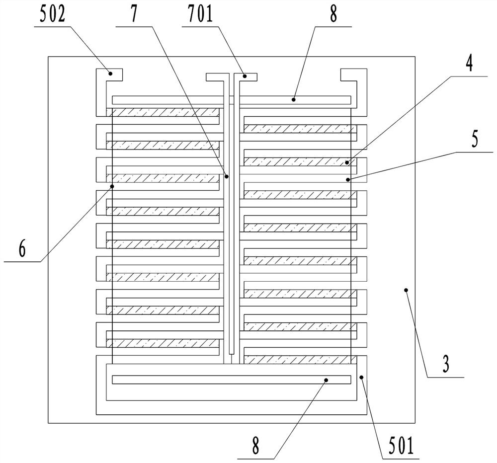 Thermopile infrared detector and preparation method thereof