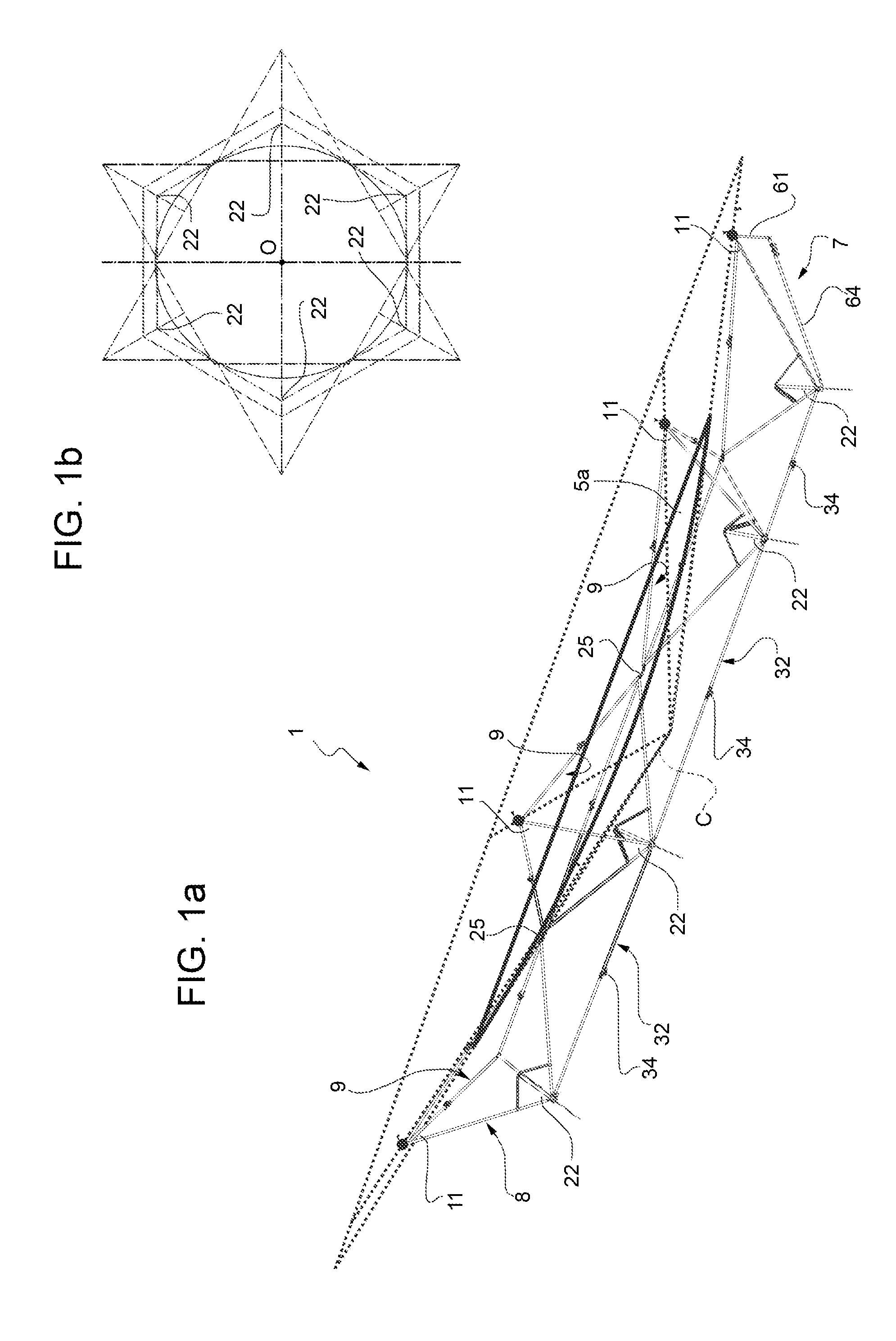 Large Deployable Reflector For A Satellite Antenna