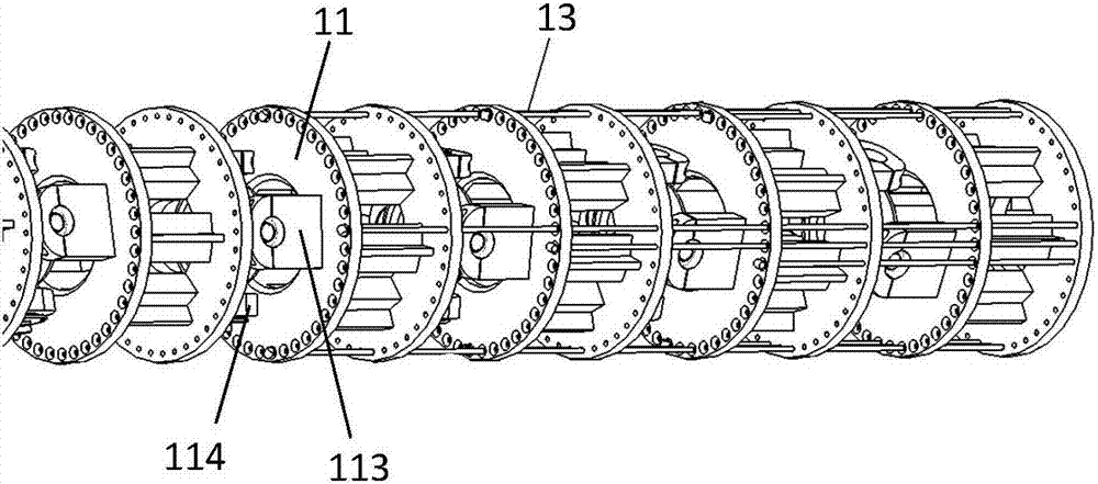 Snake-shaped arm