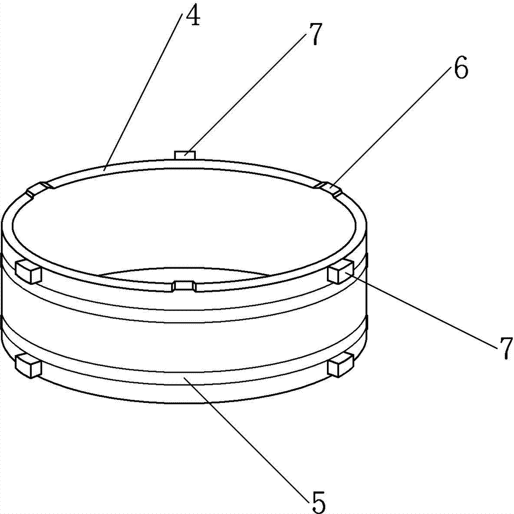 Frameless apis cerana beehive double-layer overlaying box body