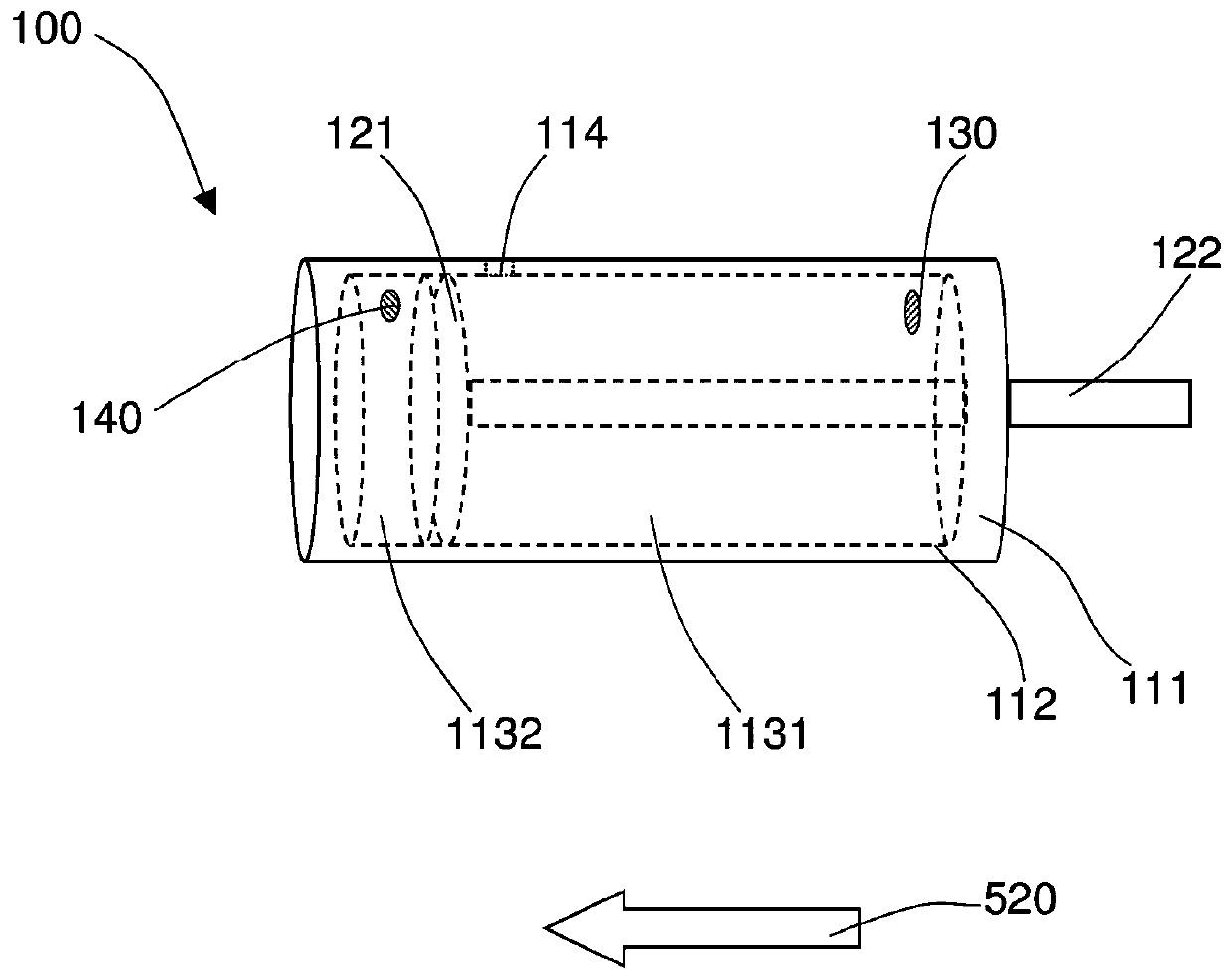 Sensor and monitoring system using the sensor