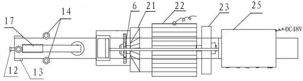 Multifunctional steel rail drilling machine