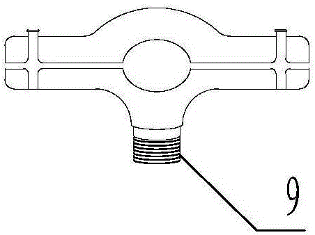 Power transmission line near-end and far-end electric distance measurement device